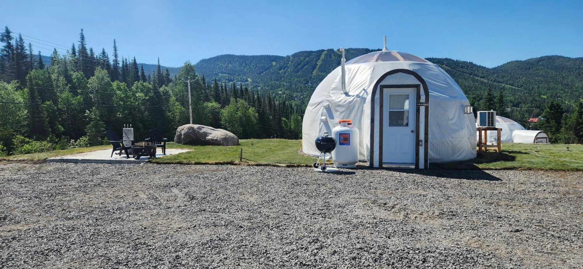 Imago Village Saint-David-de-Falardeau Ngoại thất bức ảnh