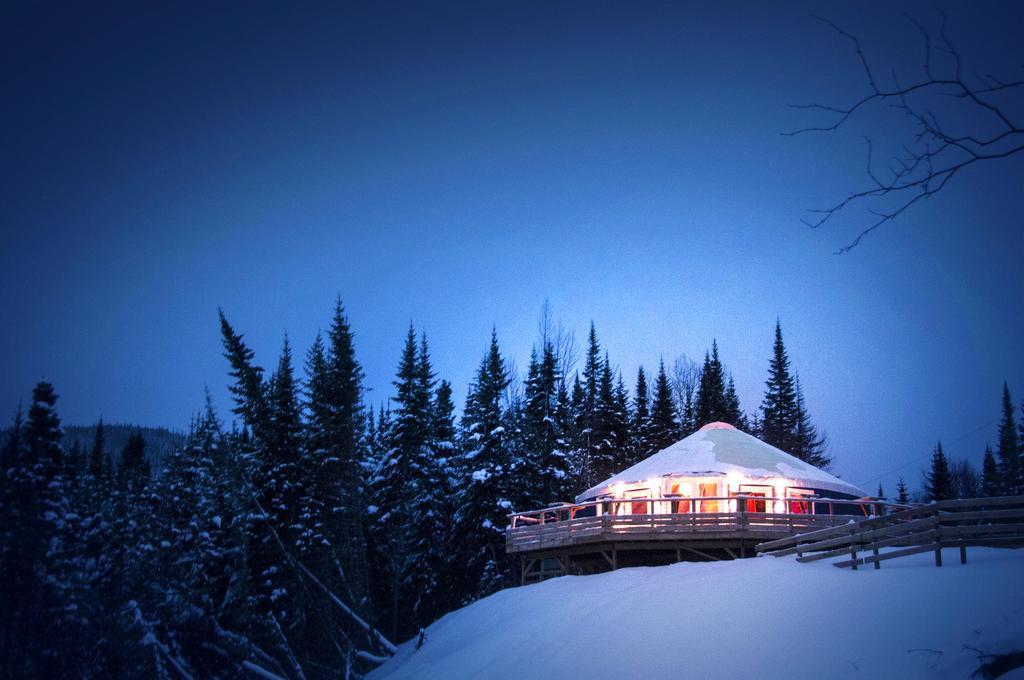 Imago Village Saint-David-de-Falardeau Ngoại thất bức ảnh